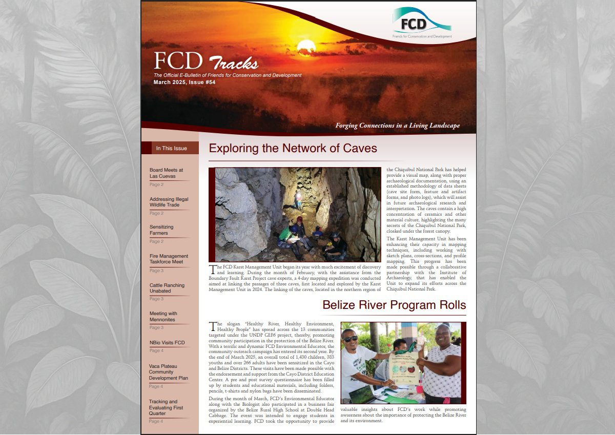 The latest edition of FCD’s Newsletter, Issue #54, has been released.