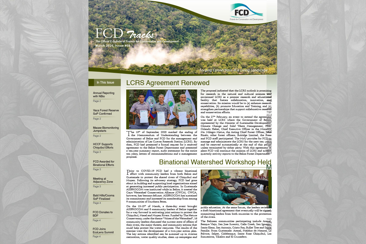 FCD Tracks – Issue #58